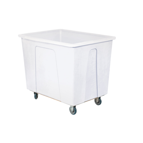 Caisson, Poly&eacute;thyl&egrave;ne blanc, 46" lo x 34" la x 40" h, Volume 25 pi³, Capacit&eacute; 600 lb Distribution Élite MP