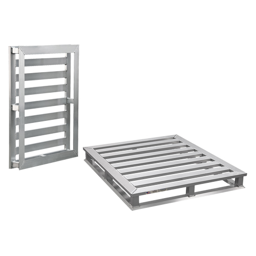 Palette &agrave; cadre tubulaire en aluminium 4 c&ocirc;t&eacute;s Distribution Élite MP
