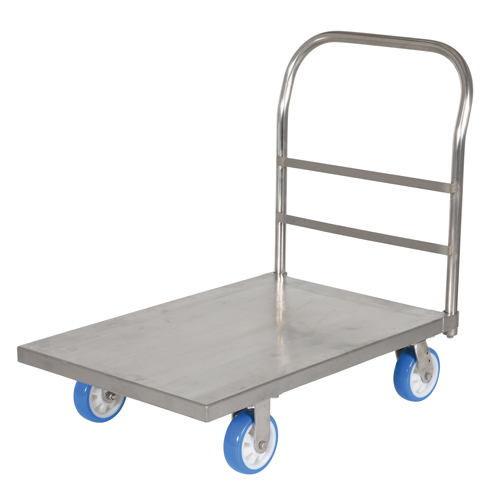 Chariot &agrave; plateforme, 36" lo x 24" la x Capacit&eacute; 2000 lb, Roues en Polyur&eacute;thane Distribution Élite MP