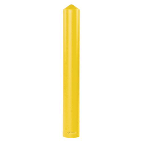 Enveloppe lisse pour butoir, 6" dia. x 56" l, Jaune Distribution Élite MP