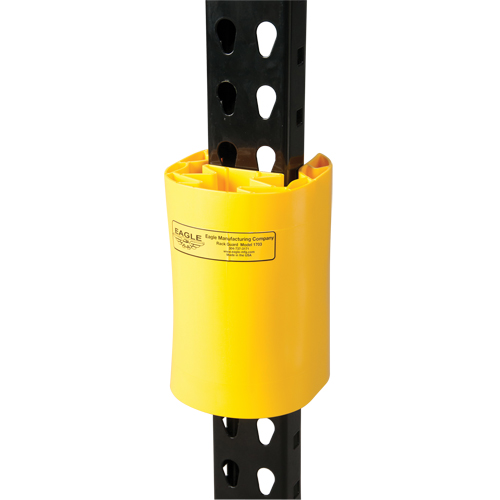 Polyethylene Rack Guard, 5" W x 6" L x 8" H, Yellow Distribution Élite MP