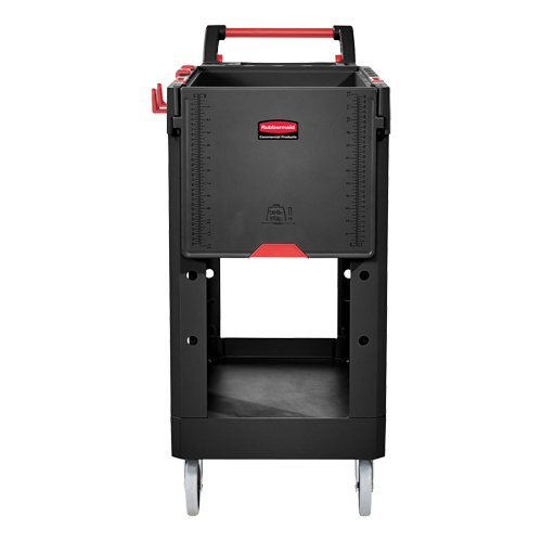 Heavy-Duty Adaptable Utility Cart, 2 Tiers, 17-3/4" x 36" x 46-1/5", 500 lbs. Capacity Distribution Élite MP