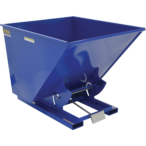 Conteneur autobasculeur, Acier, 2 vg³, Bleu Distribution Élite MP
