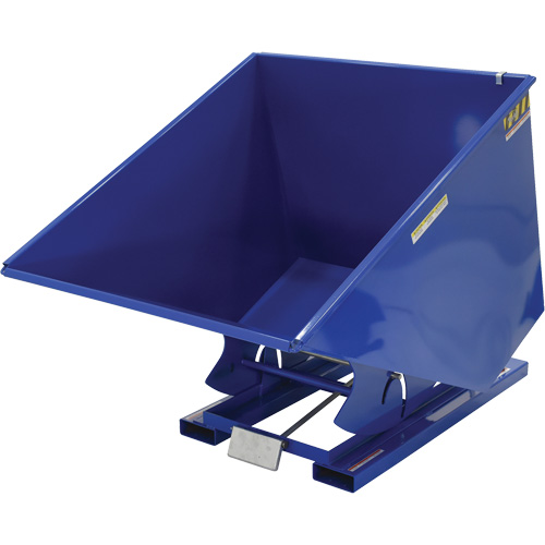 Conteneur autobasculeur, Acier, 2 vg³, Bleu Distribution Élite MP