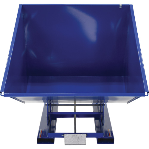 Conteneur autobasculeur, Acier, 2 vg³, Bleu Distribution Élite MP