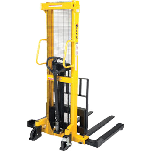 Manual Hydraulic Stacker, Hand Pump Operated, 2000 lbs. Capacity, 35" Max Lift Distribution Élite MP