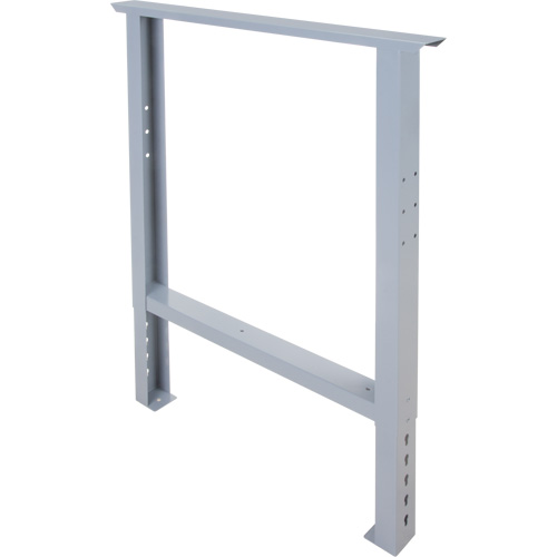 Pattes d'&eacute;tabli pour service industriel, Acier, 30" p x 34" h, Simple Distribution Élite MP