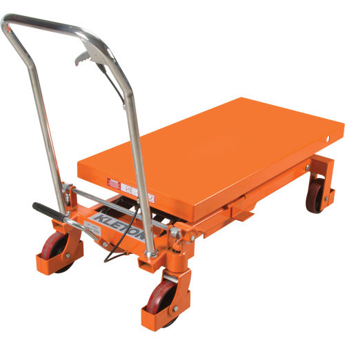 Hydraulic Scissor Lift Table, 40" L x 20 " W, Steel, 2200 lbs. Capacity Distribution Élite MP