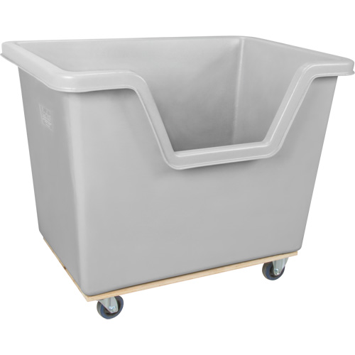 Easy Access Box Truck, Polyethylene, 45-3/4" L x 31-1/4" W x 37-3/4" H, 22 cu. ft. Volume, 1000 lbs. Capacity Distribution Élite MP