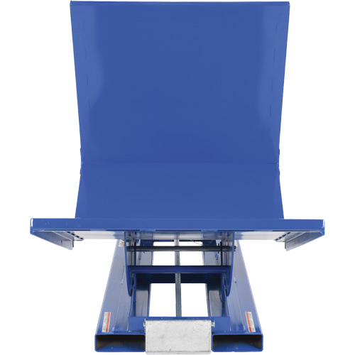 Open Sided Hopper, Steel, 1 cu.yd., Blue Distribution Élite MP