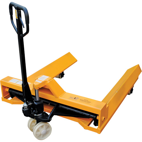Transpalette pour mat&eacute;riaux en rouleaux, Acier, 48" lo x 7,5" la, Capacit&eacute; 4000 lb Distribution Élite MP