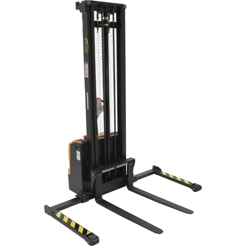 Double Mast Stacker, Electric Operated, 2200 lbs. Capacity, 150" Max Lift Distribution Élite MP