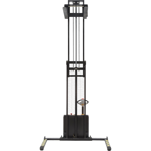 Double Mast Stacker, Electric Operated, 2200 lbs. Capacity, 150" Max Lift Distribution Élite MP