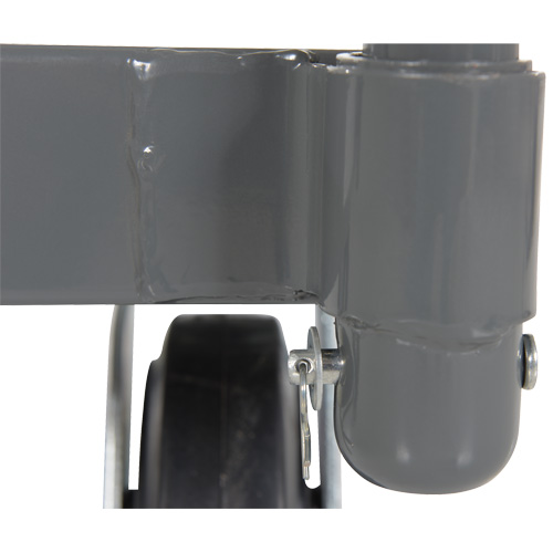 Platform Truck, 48" L x 24" W, 2000 lbs. Capacity, Rubber Casters Distribution Élite MP