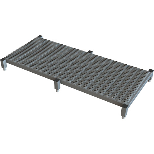 Plateforme de travail en une &eacute;tape &agrave; hauteur r&eacute;glable, 24" la x 59" pr, Capacit&eacute; de 800 lb, Enti&egrave;rement soud&eacute; Distribution Élite MP