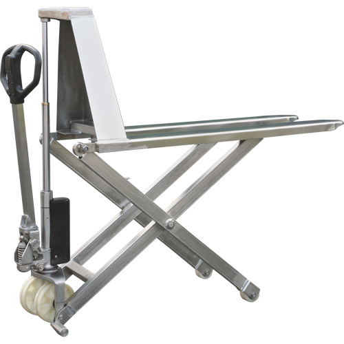 Eco Scissor Skid Lift, 45" L x 21" W, Stainless Steel, 2200 lbs. Capacity Distribution Élite MP