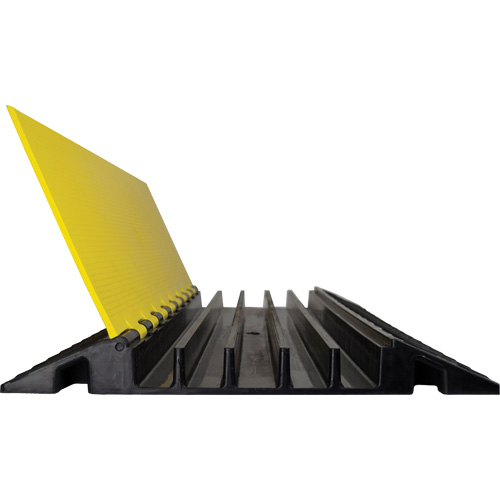 Powerhouse Heavy-Duty Straight Cable Protector, 5 Channels, 36" L x 19.75" W x 2.25" H Distribution Élite MP