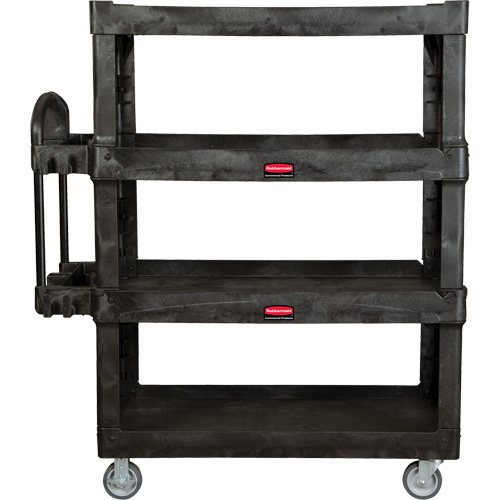 Heavy-Duty Ergo Utility Cart, 4 Tiers, 24-1/4" x 62-2/5" x 54-1/10", 700 lbs. Capacity Distribution Élite MP
