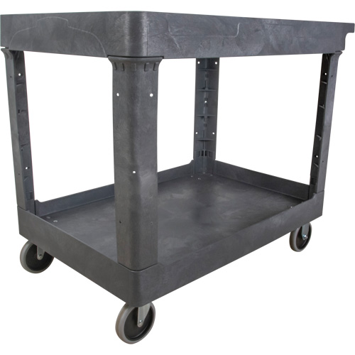 Utility Service Cart, 2 Tiers, 24-5/8" x 32-1/2" x 40", 550 lbs. Capacity Distribution Élite MP