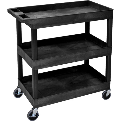 Tub Cart, 3 Tiers, 35-1/4" x 36-1/4" x 18", 300 lbs. Capacity Distribution Élite MP