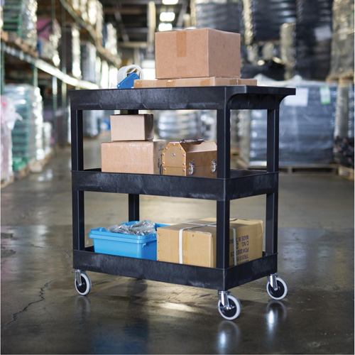 Tub Cart, 3 Tiers, 35-1/4" x 36-1/4" x 18", 300 lbs. Capacity Distribution Élite MP