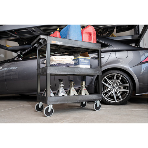 Tub Cart, 3 Tiers, 35-1/4" x 37-1/4" x 18", 375 lbs. Capacity Distribution Élite MP