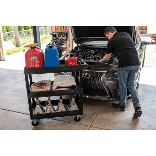 Tub Cart, 3 Tiers, 35-1/4" x 37-1/4" x 18", 375 lbs. Capacity Distribution Élite MP