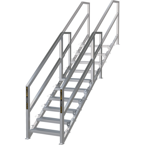 SmartStairs 6-10 Steps Modular Construction Stair System, 75" H Distribution Élite MP