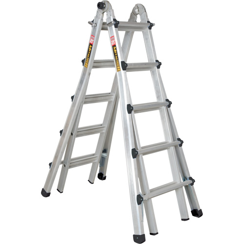 &eacute;chelle t&eacute;lescopique multifonction, Aluminium, 300 lb, CSA calibre 1A Distribution Élite MP