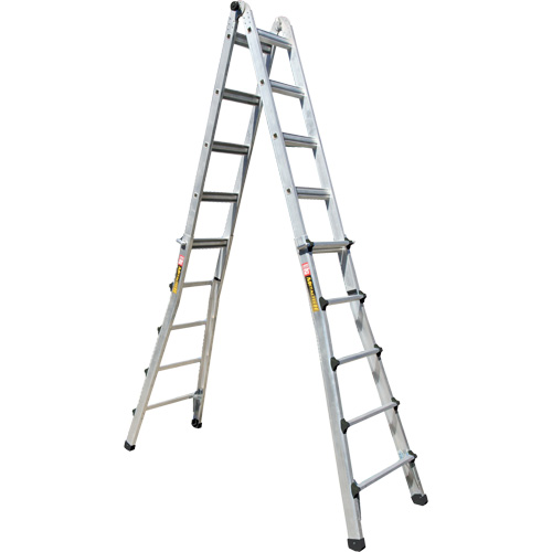 &eacute;chelle t&eacute;lescopique multifonction, Aluminium, 300 lb, CSA calibre 1A Distribution Élite MP