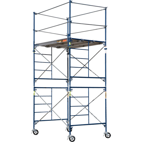 Complete Scaffold Tower with Casters, 69-1/2" D x 178" H Distribution Élite MP