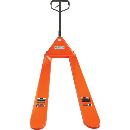 8' Long Fork Hydraulic Pallet Trucks, 96" L x 27" W, 4400 lbs. Capacity Distribution Élite MP