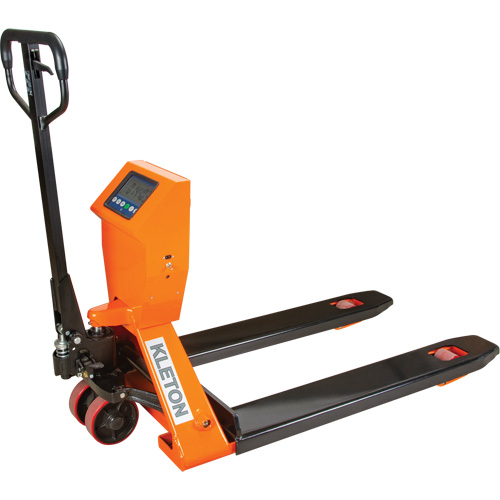 Digital Scale Pallet Truck, 44.5" L x 27.75" W, 4400 lbs. Cap. Distribution Élite MP