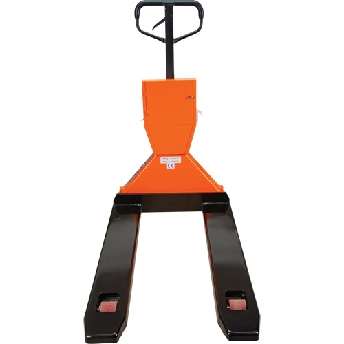 Digital Scale Pallet Truck, 44.5" L x 27.75" W, 4400 lbs. Cap. Distribution Élite MP