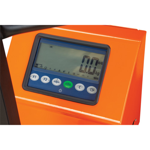 Digital Scale Pallet Truck, 44.5" L x 27.75" W, 4400 lbs. Cap. Distribution Élite MP