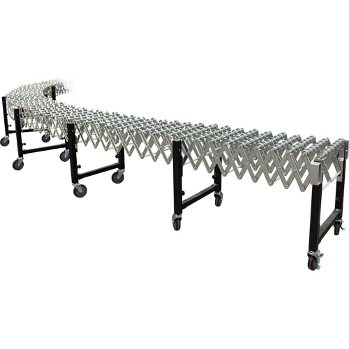 Convoyeur extensible, 18" la x 12' lo, Capacit&eacute; de 200 lb par pi lin. Distribution Élite MP