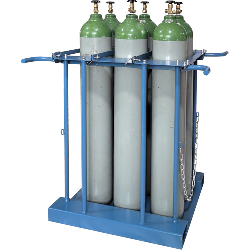 6-Cylinder Forklift Cylinder Storage Caddy Distribution Élite MP