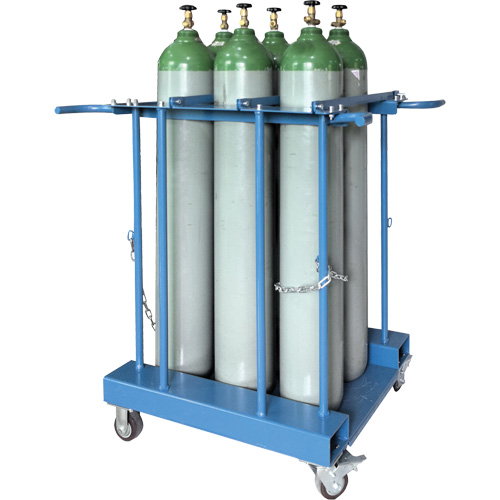 6-Cylinder Forklift Cylinder Storage Caddy Distribution Élite MP