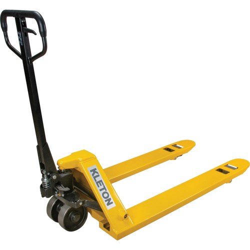 Steel Wheel Pallet Truck, Steel, 48" L x 27" W, 5500 lbs. Capacity Distribution Élite MP