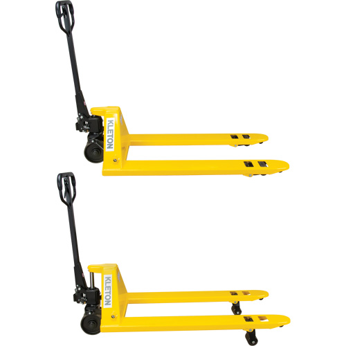 Steel Wheel Pallet Truck, Steel, 48" L x 27" W, 5500 lbs. Capacity Distribution Élite MP