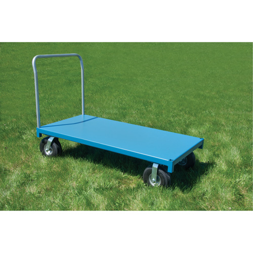 Outdoor Platform Truck, 60" L x 30" W, 1200 lbs. Capacity, Flat Free Casters Distribution Élite MP