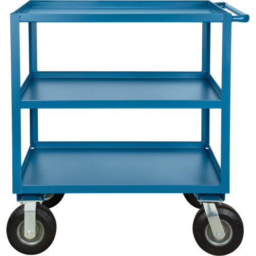 Outdoor Shelf Cart, 3 Tiers, 24" W x 39" H x 51" D, 1200 lbs. Capacity Distribution Élite MP