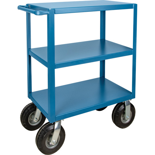  Chariot &agrave; tablettes pour l'ext&eacute;rieur, 3 Tiers, 24" la x 39" h x 39" p, Capacit&eacute; 1200 lb Distribution Élite MP
