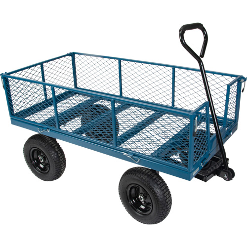 Wagon with Drop Sides, 24" W x 48" L, 800 lbs. Capacity Distribution Élite MP