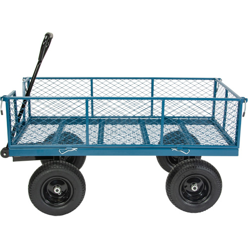 Wagon with Drop Sides, 24" W x 48" L, 800 lbs. Capacity Distribution Élite MP