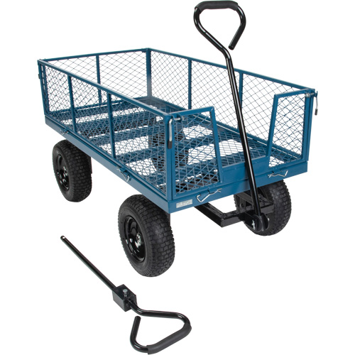 Wagon with Drop Sides, 24" W x 48" L, 800 lbs. Capacity Distribution Élite MP