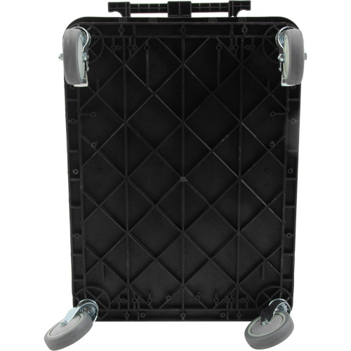 Chariot utilitaire avec tablette &agrave; bordure profonde, 3 tiers, 19" x 39-1/2" x 28-1/4", Capacit&eacute; 330 lb Distribution Élite MP