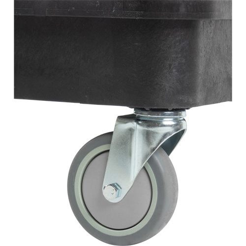 Chariot utilitaire avec tablette &agrave; bordure profonde, 3 tiers, 19" x 39-1/2" x 28-1/4", Capacit&eacute; 330 lb Distribution Élite MP