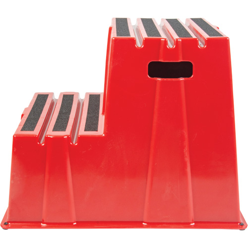 Escabeau industriel, 2 marches, 26" x 22-7/16" x Hauteur 19-11/16" Distribution Élite MP