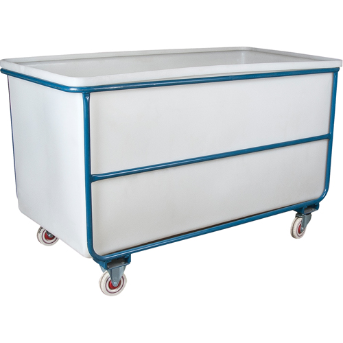 Straight Wall Box Truck, White Polyethylene, 57" L x 34" W x 33" H, 22 cu. ft. Volume, 1000 lbs. Capacity Distribution Élite MP